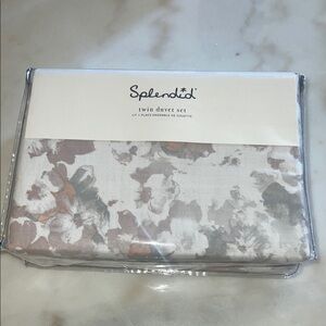 Splendid Twin Duvet Set - Floral Design
